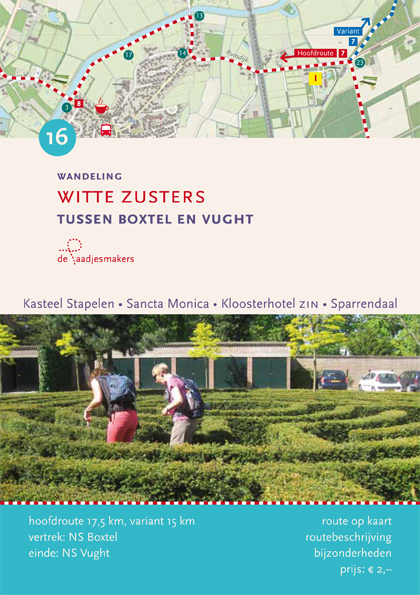 Boek Cover 08 Witte Zusters-wandelroute tussen Boxtel en Vught